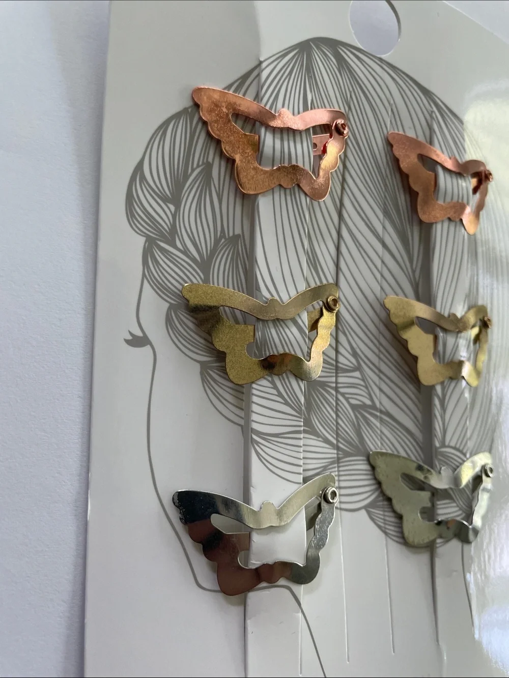 Forever21 Butterfly Hair Clips